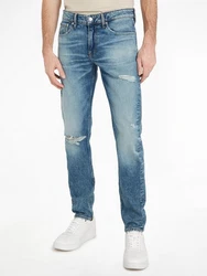Calvin Klein Jeans Tapered-fit SLIM TAPER Blau/Hellblau