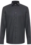 Eterna Langarmhemd SLIM FIT Businesshemd Dunkelgrau/Dunkelblau/Grau