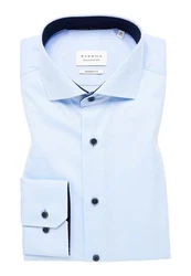 Eterna Langarm Businesshemd Modern Fit Haifischkragen 
