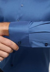 Eterna Businesshemd Modern Fit dunkelblau