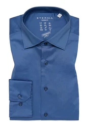 Eterna Businesshemd Modern Fit dunkelblau