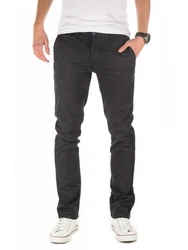 WOTEGA Chino Pants Allen Herren Slim Fit Dunkelgrau/Khaki/Schwarz/Grau
