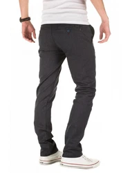 WOTEGA Chino Pants Allen Herren Slim Fit Dunkelgrau/Khaki/Schwarz/Grau