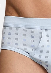 Schiesser Slip 4er Pack Cotton Essentials Feinripp Dunkelblau/Blau/Hellblau