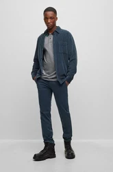 BOSS ORANGE Webhose Schino-Slim D Grau/Dunkelblau/Blau