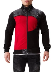 Yazubi Sweatjacke Diego Jacket Mit Reißverschluss Schwarz/Rot