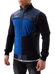 Yazubi Sweatjacke Diego Jacket Mit Reißverschluss Dunkelblau/Blau/Hellblau