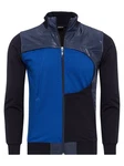 Yazubi Sweatjacke Diego Jacket Mit Reißverschluss Dunkelblau/Blau/Hellblau