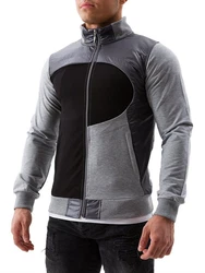 Yazubi Sweatjacke Diego Jacket Mit Reißverschluss Grau/Hellgrau/Schwarz/Dunkelgrau
