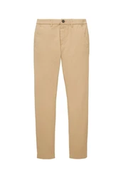TOM TAILOR Chinohose Slim Fit Khaki/Beige