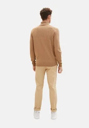 TOM TAILOR Chinohose Slim Fit Khaki/Beige