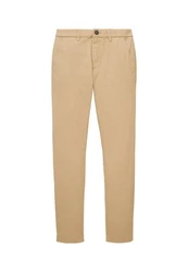 TOM TAILOR Chinohose Slim Fit Khaki/Beige