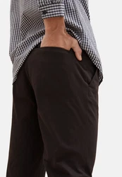 TOM TAILOR Chinohose Chino Hose Slim Fit Schwarz/Dunkelbraun/Khaki/Bordeaux/Dunkelrot