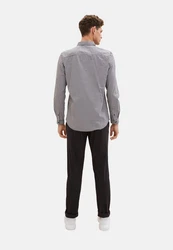 TOM TAILOR Chinohose Chino Hose Slim Fit Schwarz/Dunkelbraun/Khaki/Bordeaux/Dunkelrot