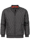 Indicode Winterjacke INGatlin Dunkelgrau/Grau/Schwarz