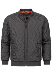 Indicode Winterjacke INGatlin Dunkelgrau/Grau/Schwarz