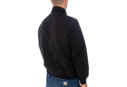 Wrangler Sommerjacke Jacke Harrington Schwarz