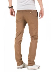 WOTEGA Chino Pants Allen Herren Slim Fit Khaki/Braun/Beige