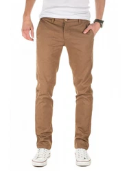 WOTEGA Chino Pants Allen Herren Slim Fit Khaki/Braun/Beige