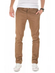 WOTEGA Chino Pants Allen Herren Slim Fit Khaki/Braun/Beige