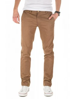 WOTEGA Chino Pants Allen Herren Slim Fit Khaki/Braun/Beige