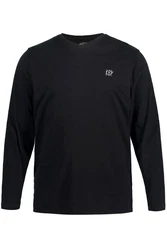 JP1880 Langarmshirt Basic V-Ausschnitt Schwarz/Hellblau/Dunkelblau/Braun/Grau/Rot
