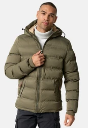 Indicode Winterjacke Nemos Dunkelgrün/Grün/Khaki