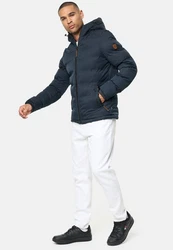 Indicode Winterjacke Nemos Dunkelblau/Hellblau/Blau