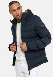Indicode Winterjacke Nemos Dunkelblau/Hellblau/Blau