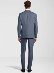 SteffenKlein Anzug Slim-Fit Blau/Grau/Dunkelblau