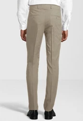 SteffenKlein Anzug Slim-Fit Khaki/Beige/Braun