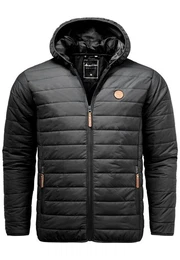 Steppjacke ROANOKE Steppjacke Herren Outdoor Basic Patch Kapuzen Jacke