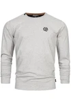 Indicode Langarmshirt INTrense Grau/Hellgrau