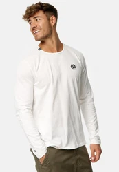 Indicode Langarmshirt INTrense Weiß/Creme