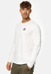 Indicode Langarmshirt INTrense Weiß/Creme
