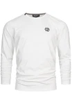 Indicode Langarmshirt INTrense Weiß/Creme