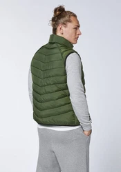 Chiemsee Winterjacke Men Padded Vest Dunkelgrün/Grün