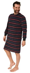 Normann Herren Pyjama Nachthemd Rot/Dunkelblau/Grün/Lila/Gelb