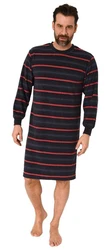 Normann Herren Pyjama Nachthemd Rot/Dunkelblau/Grün/Lila/Gelb