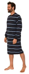 Normann Herren Pyjama Nachthemd Rot/Gelb/Mischfarben/Dunkelblau/Lila/Schwarz/Hellblau