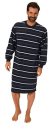 Normann Herren Pyjama Nachthemd Rot/Gelb/Mischfarben/Dunkelblau/Lila/Schwarz/Hellblau