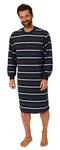 Normann Herren Pyjama Nachthemd Rot/Gelb/Mischfarben/Dunkelblau/Lila/Schwarz/Hellblau