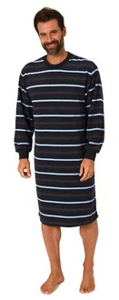Normann Herren Pyjama Nachthemd Rot/Gelb/Mischfarben/Dunkelblau/Lila/Schwarz/Hellblau