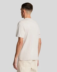 Lyle & Scott T-Shirt Plain Gold/Weiß/Beige/Creme/Khaki