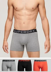 Superdry Boxershorts Boxer Triple Pack Gelb/Orange