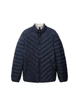 TOM TAILOR Jacke Dunkelblau/Hellblau/Blau