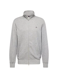 Gant Sweatshirt REG SHIELD FULL ZIP SWEAT grau/grau melange