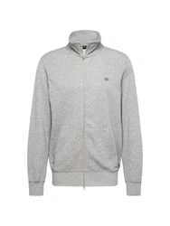 Gant Sweatshirt REG SHIELD FULL ZIP SWEAT grau/grau melange