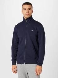 Gant Sweatjacke REG SHIELD FULL ZIP SWEAT EVENING BLUE/Blau