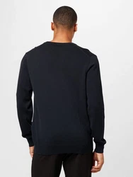 GANT Pullover Classic Cotton V-Neck navy/hellgrau/kirschrot/schwarz